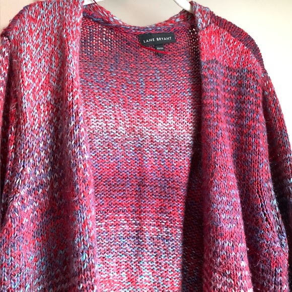 Lane Bryant Multicolor Knit Cardigan 3x - Picture 2 of 7